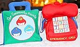 布絵本"Our Community Frinds"&布おもちゃ・エマジェンシーテレフォン プレイ&ラーンギフトセット