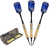 Fat Cat Deluxe Soft Tip Darts, 16 Grams [並行輸入品]