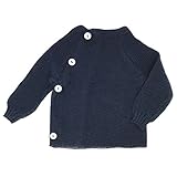 EcoAble Apparel SWEATER ユニセックス・ベビー カラー: ブルー