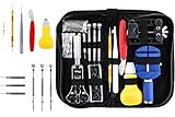 Climboy 腕時計工具 時計修理工具 ハイグレード工具 ミニ精密ドライバー付き 電池交換 144点セット [並行輸入品]
