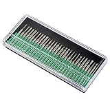 ダイヤモンドビットセット ダイヤモンド研削ヘッド 回転工具 ドリルビット 3ミリメートルシャンク