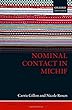Nominal Contact in Michif (Oxford Studies of Endangered Languages)