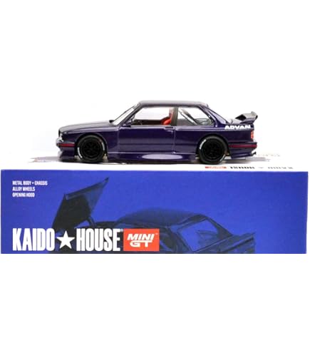 Amazon | MINI GT 1:64 スケール KAIDO HOUSE - BMW M3 (E30) KAIDO