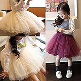 Candykids E子供女の子パニェ　スカート　チュチュスカート 女の子スカート ショート丈 ガールズ 女児 可愛い 結婚式 フリフリ (140cm, ワインレッド)