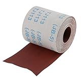Dovewill 全2サイズ　80/320グリット　研磨布　エメリー布　ロール　金属面の洗浄　研磨　バリ取り　耐水性　約10メートル　 - 320グリット