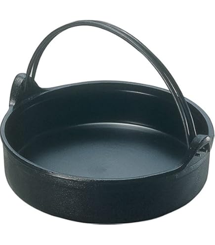 Amazon.co.jp: 及源（OIGEN) すき焼鍋 ツル付 24cm CA-1