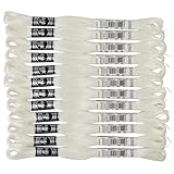 DMC アブローダー 刺繍糸 30番 12束入 長さ40ｍ #3865 ホワイト系 DMC10730B