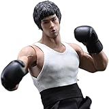「AC」Nwtoys 1/12 ブルースリー 武術の王 可動 アクション フィギュア 素体 ヘッド 衣装 アクセサリー フルセット N370