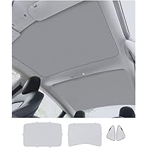 Amazon | KUNIO テスラ モデル3専用 ガラスルーフ用サンシェード TESLA 
