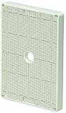 未来工業 ポリ台 (取付自在型)照明器具取付用プラスチック絶縁台 POWF-1208W