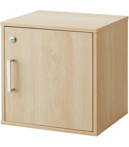 Amazon｜seathetars 鍵付き ボックス 2段 収納 おしゃれ キャビネット