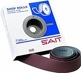 United Abrasives/SAIT 81516 1-1/2 X 50 Yards 150X Aluminum Oxide Industrial Shop Paper Roll 1-Pack [