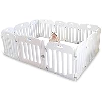 Amazon.co.jp: Edu・play ベビーサークル Woody baby room ドア付き 扉