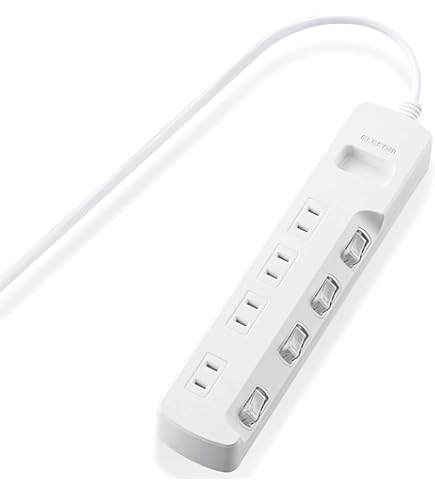 (未使用･未開封品)　個別スイッチ付 交互コンセント 3個口/2m） 00-2243 HS-TSP32A2-W df5ndr3 交互コンセント3個口タップ 2m [品番]00-2243｜株式会社オーム電機