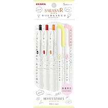 sarasa フローリストシリーズ5本セット ZEBRA - ゼブラ サラサ SARASA フローリスト ボールペン