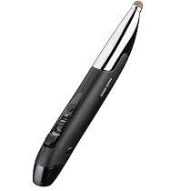 サンワダイレクト ペン型マウス Bluetooth 無線 ワイヤレス 充電式 タッチペン・スタンド付き ブラック 400-MAWBT186 Win Mac iPadOS Android対応 家電 カメラ