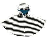 Osoto baby UVベビーリバーシブルポンチョ ブラック 95cm