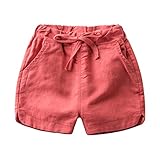 (チェリーレッド) CherryRed 子供 女の子 男の子 子供 ショートパンツ ハーフパンツ 夏物 チェック 90 レッド