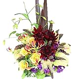 KOBE Flower smith ReiRi　大輪ダリアとグロリオサのフラワーアレンジメント　【日時指定便対応】