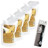 特別セット Fプロテクト ヘアシャンプー リッチ 1000ml 詰替え用 4個セット & トリートメントコーム付