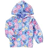 ジンボリー GYMBOREE/ フローラルウインドブレーカ スカイブルーフローラル アウターパーカー 3歳【並行輸入】