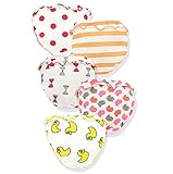 JIEYA 5パックコットンベイビーガールズおむつカバーボーイズショーツ (120cm（4～5歳）, ブリーフ)