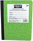 Sargent Art 100-Sheet Wide Ruled Composition Book Green [並行輸入品]