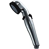 【Amazon.co.jp限定】アラミック (Arromic) シャワーヘッド 節水シャワープロ プレミアム 水量調整 一時止水 増圧 節水 最大70% ステンレスブラック 日本製 ST-C3BA