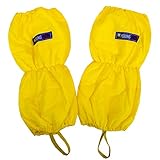 キッズ スキー スノーカバー 中綿入り フットカバー スポッツ 雪よけ 男の子 女の子 全5色◆ po-13006Lサイズイエロー