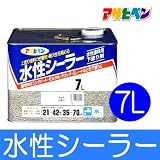 アサヒペン 水性シーラー [7L] アサヒペン・壁・スレート・コンクリート・モルタル・下地・耐久・密着