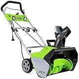 GreenWorks LEDライト付き 除雪機 UA-1347