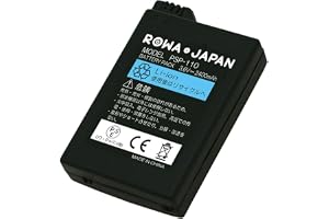ロワジャパン 【国内向け】PSP-1000 シリーズ 対応 PSP-110 PSP-280 互換 大容量 バッテリーパック【PSE基準検品】