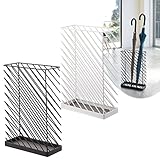 傘立て 傘たて アンブレラスタンド スリム スラッシュ(ブラック)