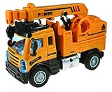 童友社 (Doyusha) はたらく車両ミニ 27MHz 1/64 クレーン車 電動ラジオコントロール 14475