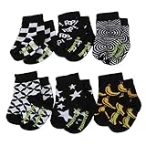 Trumpette トランペット 国内検針済 BABY SOCK ベビーソックス POP SOCKS IN BLACK 0-12 MO. ポップ （出産祝い ギフト 赤ちゃん）並行輸入品 [並行輸入品