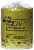 3M 01427 Stikit Gold 5 P100A Grit Disc Roll [並行輸入品]