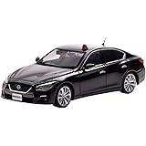 RAI'S 1/43 日産 スカイライン GT (V37) 2022 警察本部刑事部機動捜査隊車両 (黒) 完成品