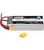 Amazon.co.jp: HRB 6S 22.2V 6000mAh 50C XT90 リチウムポリマー電池