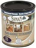 SamaN 160-005-1L 1-Quart Interior Water Based Flat Varnish with Aluminum oxide [並行輸入品]