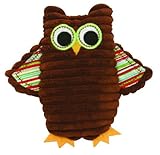 Stephan Baby Cordy Owl Corduroy Rattle, Green (Discontinued by Manufacturer) by Stephan Baby [並行輸入品]