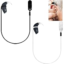 子供用補聴器 Amazon | Leiasnow 補聴器 ストラップ 片耳用 2本セット