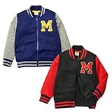 ベビー服 男の子  ジップ スタジアム ジャンパー  ムージョンジョン 裏起毛 ニットソー  男児 ベビー (2.ブラック/90cm)