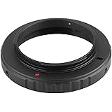 接眼レンズマウントアダプター M48 * 0.75マウントアダプターリング 望遠鏡接眼レンズ ニコンAI/キヤノンEOSカメラ(M48-AIニコン)