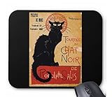 テオフィル・スタンラン 『 黒猫 』のマウスパッド (横位置)：フォトパッド（世界の名画シリーズ）