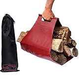 lug-a-log木製Carrier Tote for fireplaces、キャンプ、キャビン、and Bonfires 。Extra Large , Strong & Ruggedから簡単に持ち運