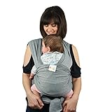 FLASH SALE Premium Baby Wrap Carrier Original Natural Cotton Baby Slings | Multiple Positions Soft a