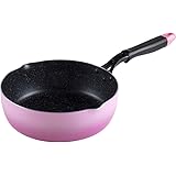 和平フレイズ(Wahei freiz) 深型フライパン 超ディープパン 22cm 炒める 煮る 焼く 茹でる 揚げる ガス火専用 ディーピー RA-9720 ピンクグラデーション