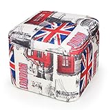 タンスのゲン 収納スツール チェア 四角型 国旗 B柄 11310008 12