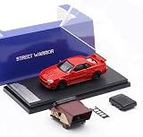 1/64 street weapon Skyline 日産 スカイライン GT-R R34 Camper 赤 キャンプ付き