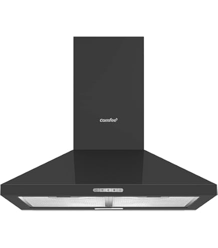 COFEE' Chiney Cooker Hood 60c GLAV17SS-60 With LED Light & Glass - View #4